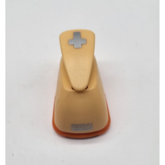 MARVY UCHIDA Clever Lever Paper Punch CROSS Religious, Easter Scrapbooking Craft - Picture 3 of 9